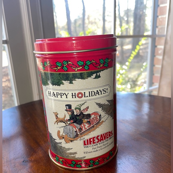 LIMITED EDITION Life Saver holiday keepsake tin (1989) - Picture 1 of 2